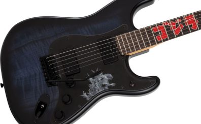 【10/24発売 数量限定モデル】Fender Made in Japan Godzilla Stratocaster Godzilla Blue ご予約受付中！