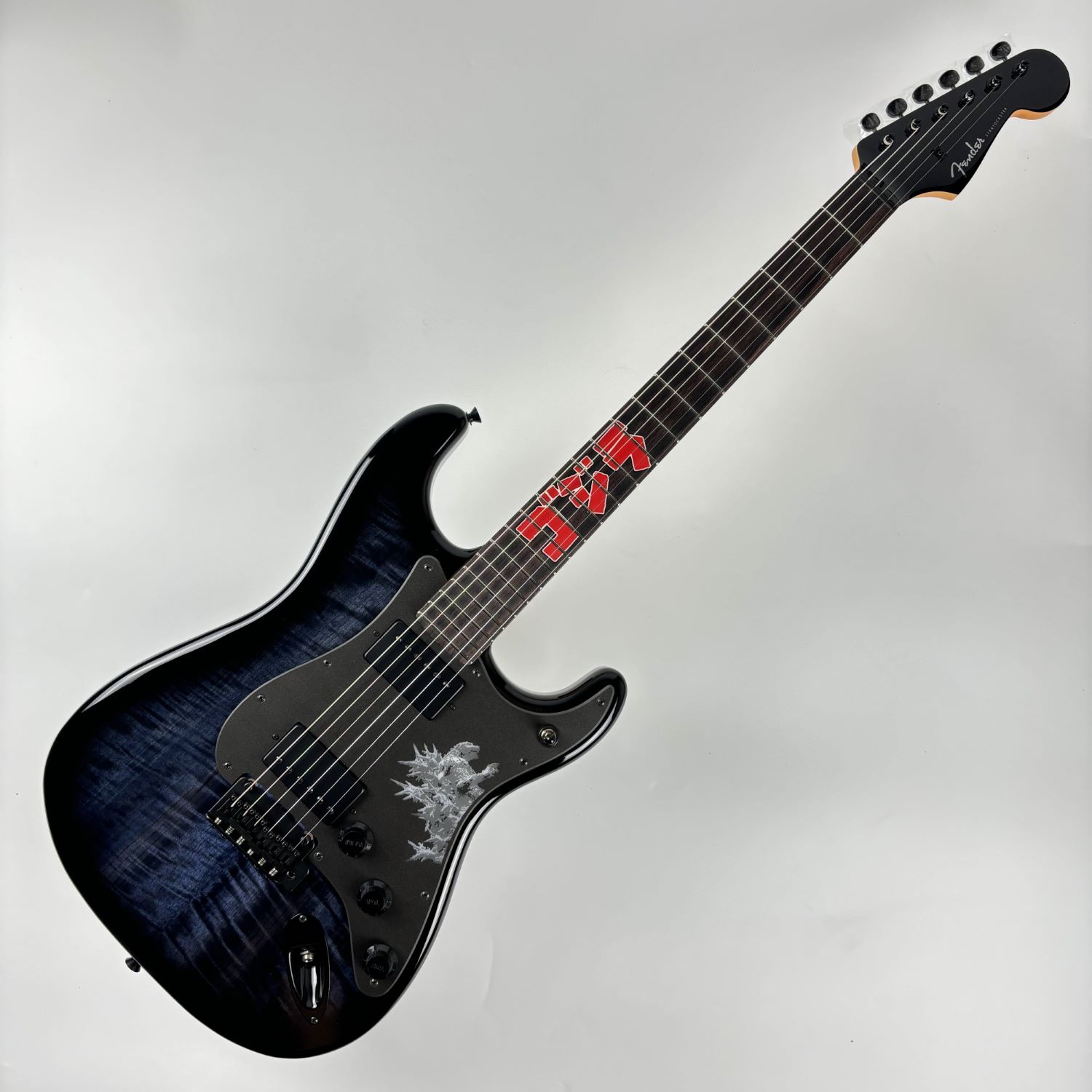 FenderMade in Japan Godzilla Stratocaster Godzilla Blue