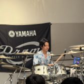 坂東慧さん ドラムセミナーを開催しました！