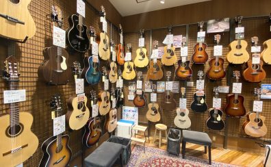 【ギターフェア】売り場がリニューアルしました！ギターが合計70本以上展示中！～10月29日まで！