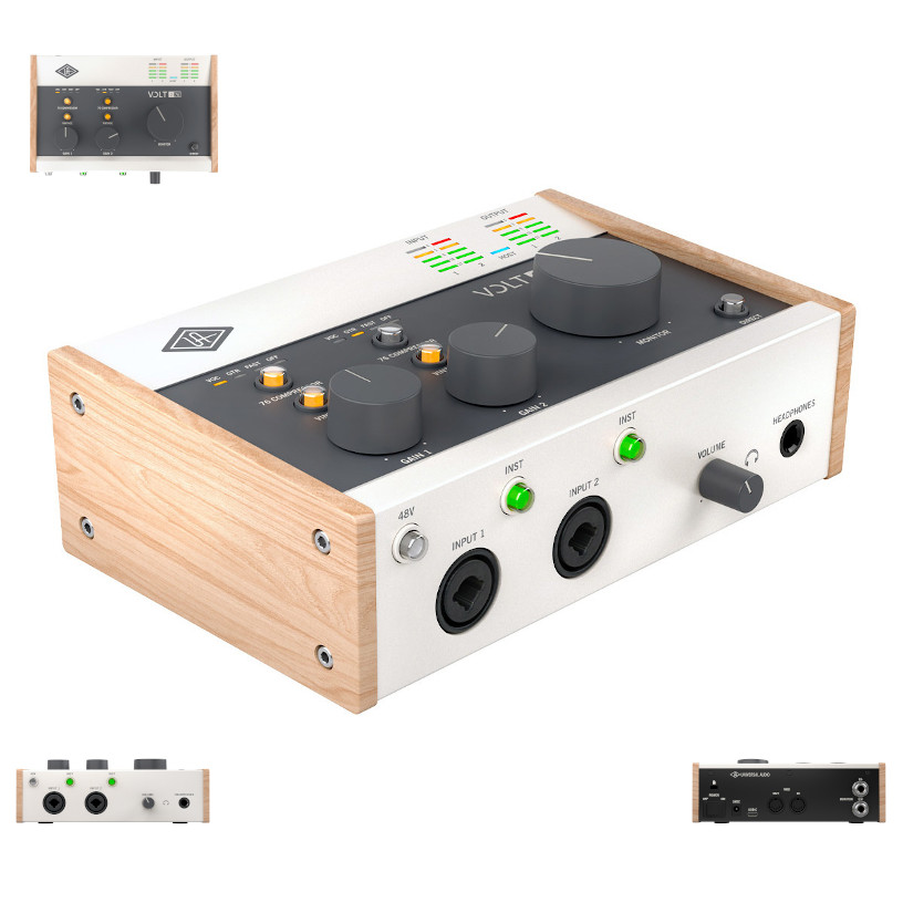 【オーディオインターフェイス】UNIVERSAL AUDIO 「Volt 276 USB Recording Studio」