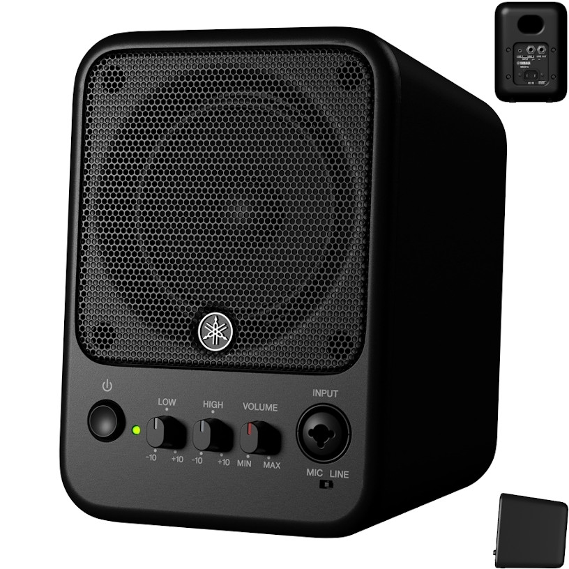 Powered Monitor SpeakerMS101-4 (1台)