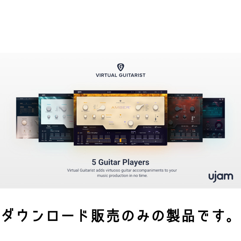 ギター音源のVIRTUAL GUITARIST 2 シリーズのバンドル版Virtual Guitarist Bundle