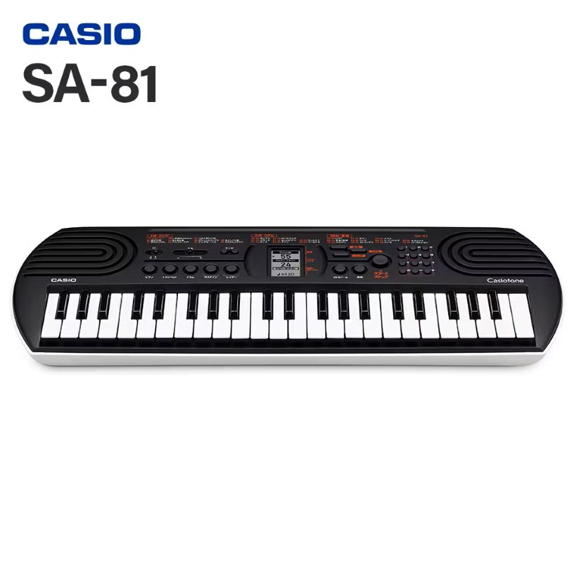 様々な音色、リズムや機能をコンパクトなボディーに集約SA-81