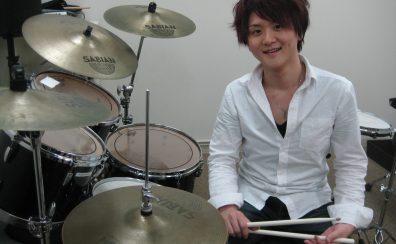 ドラム講師　山口友章先生インタビュー