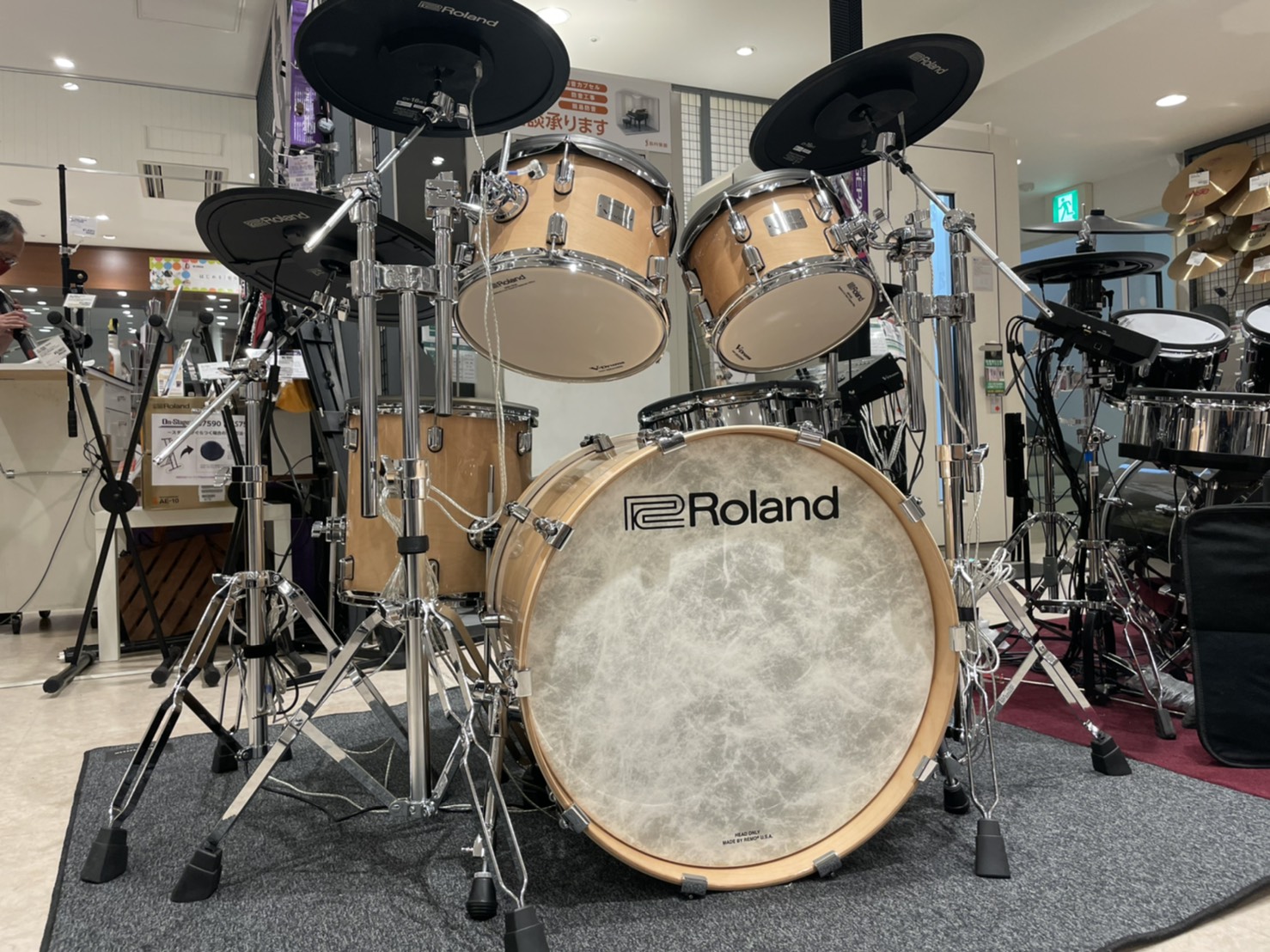 *Roland V-Drums Acoustic Designの最高峰モデルVAD706 GN（グロス・ナチュラル）入荷しました！！ **新製品「VAD706」発売中！ ***VAD706 GN（グロス・ナチュラル） ***VAD706 GN（グロス・エボニー） |*メーカー|*品番|*価格(税込) […]