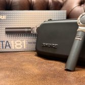 楽器の録音をする方におすすめなワンランク上のマイク【SHURE BETA181】
