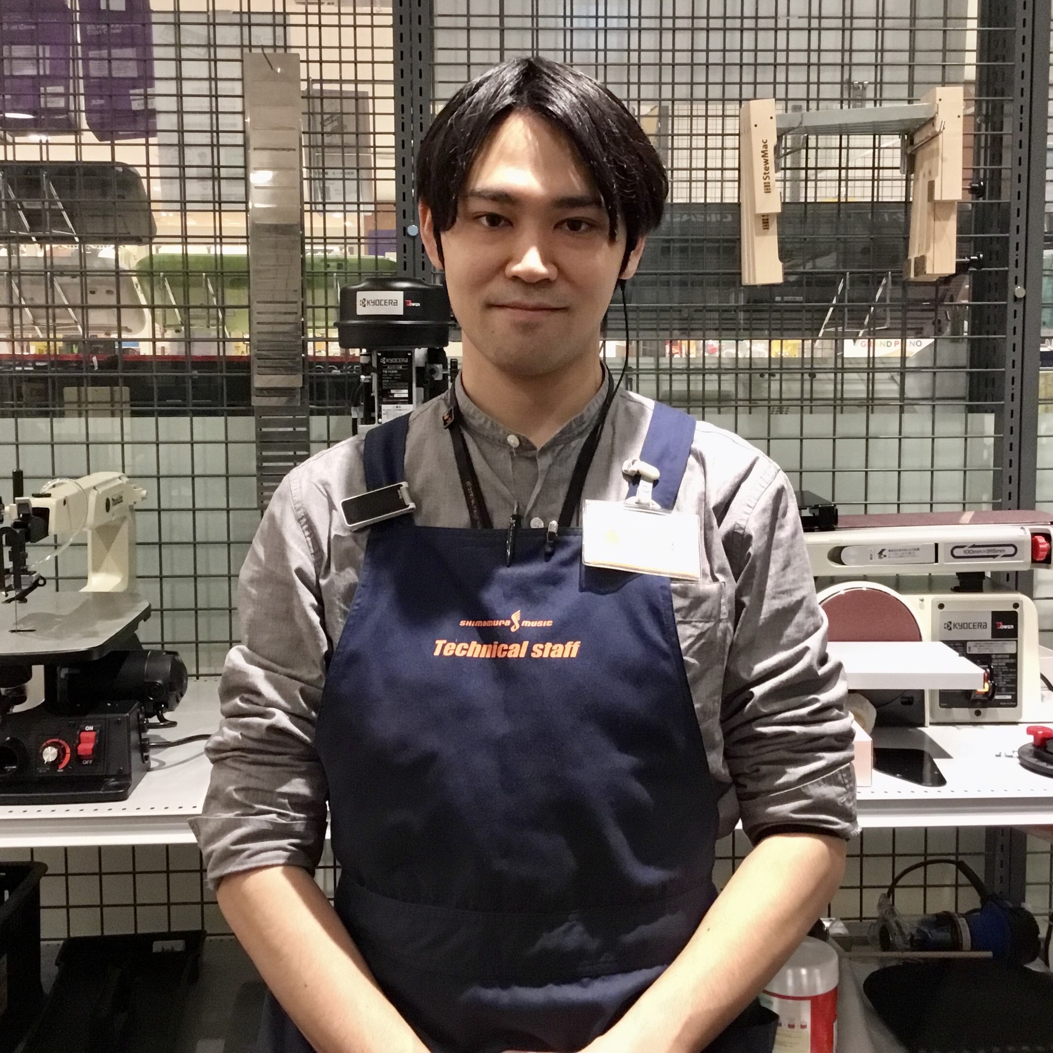 島村楽器ミーナ町田店 リペアマン中澤 洋介