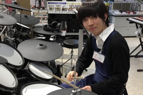 スタッフ写真 ドラム 大原