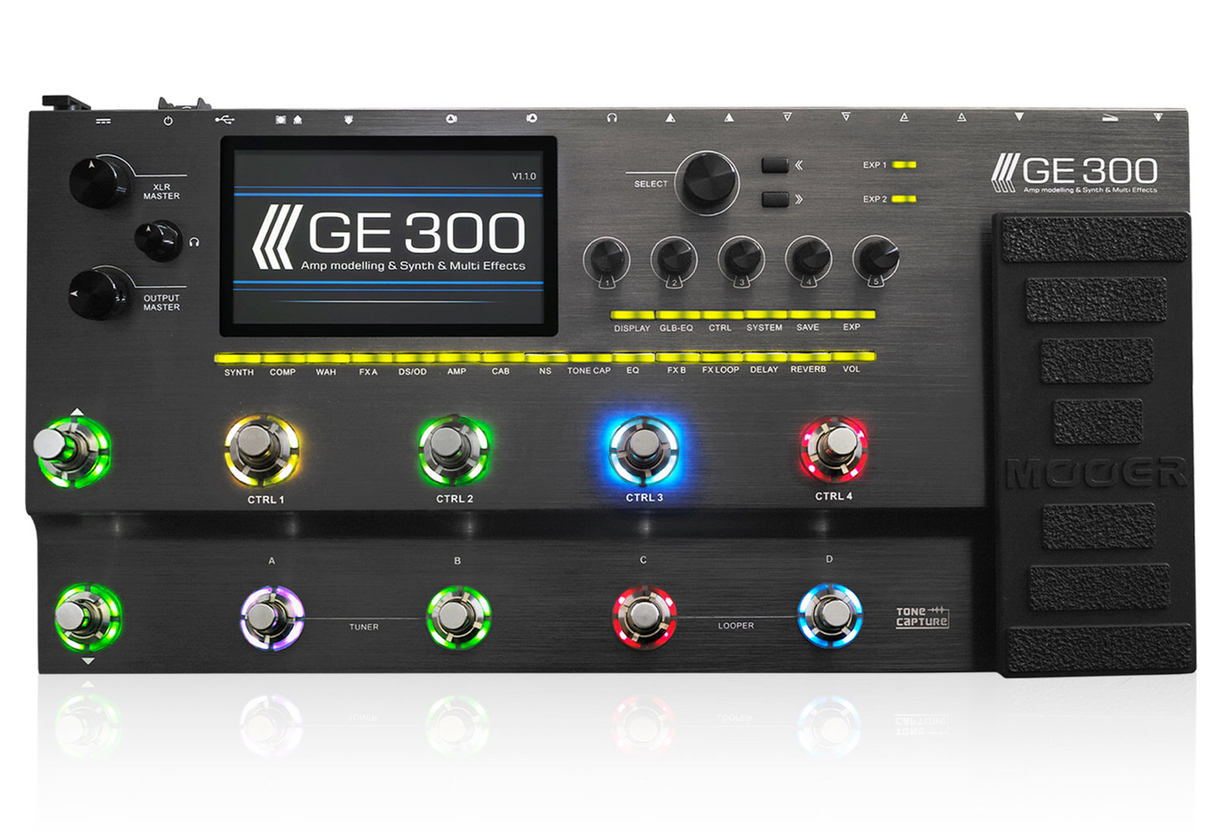 【新製品】MOOER / GE300（マルチエフェクター） 5/26発売！