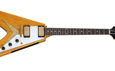 【抽選販売受付中！】Gibson Historic Collection 1958 Korina FlyingV Reissues　White PGモデル