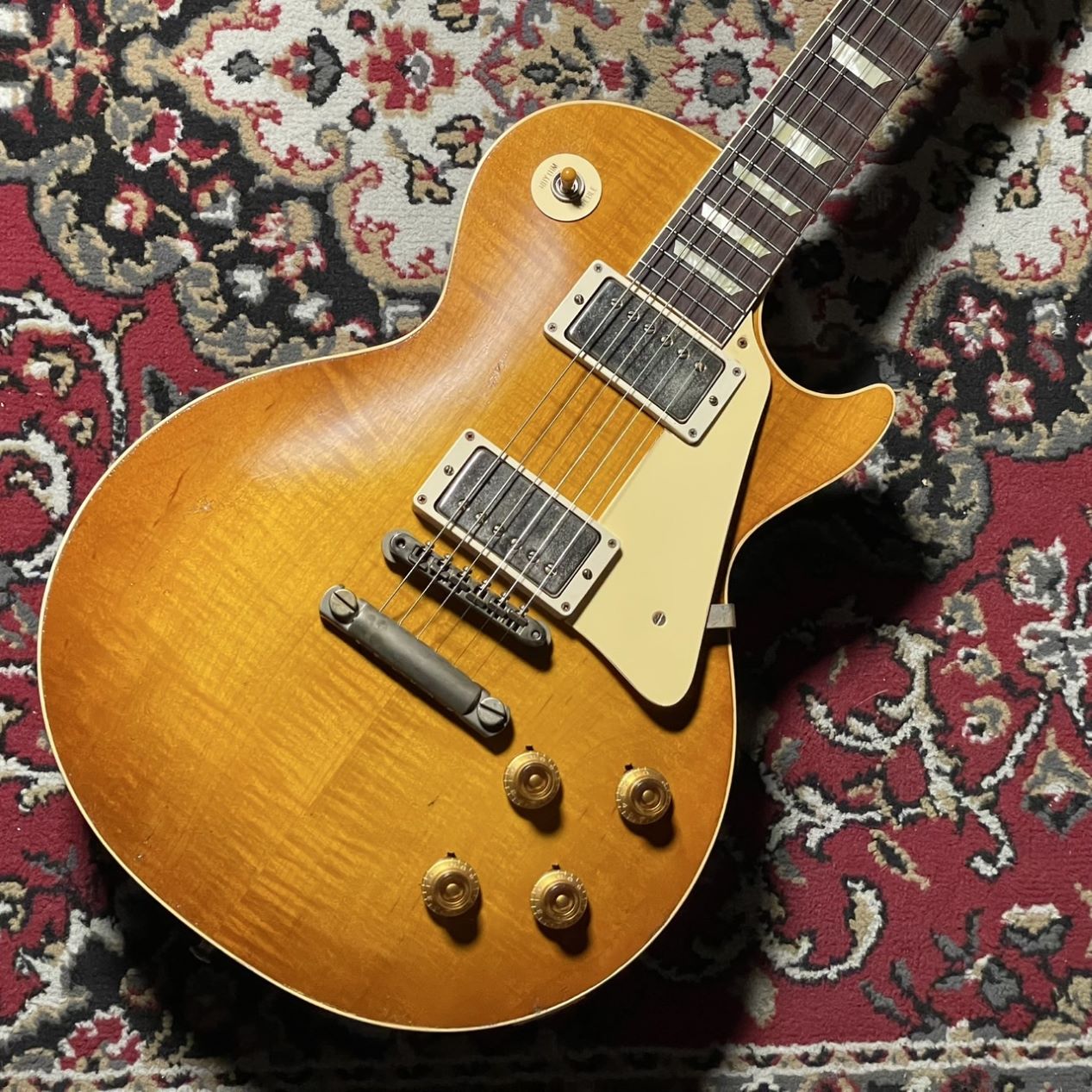 GibsonMurphy Lab 1958 Les Paul Standard Lemon Burst Light Aged