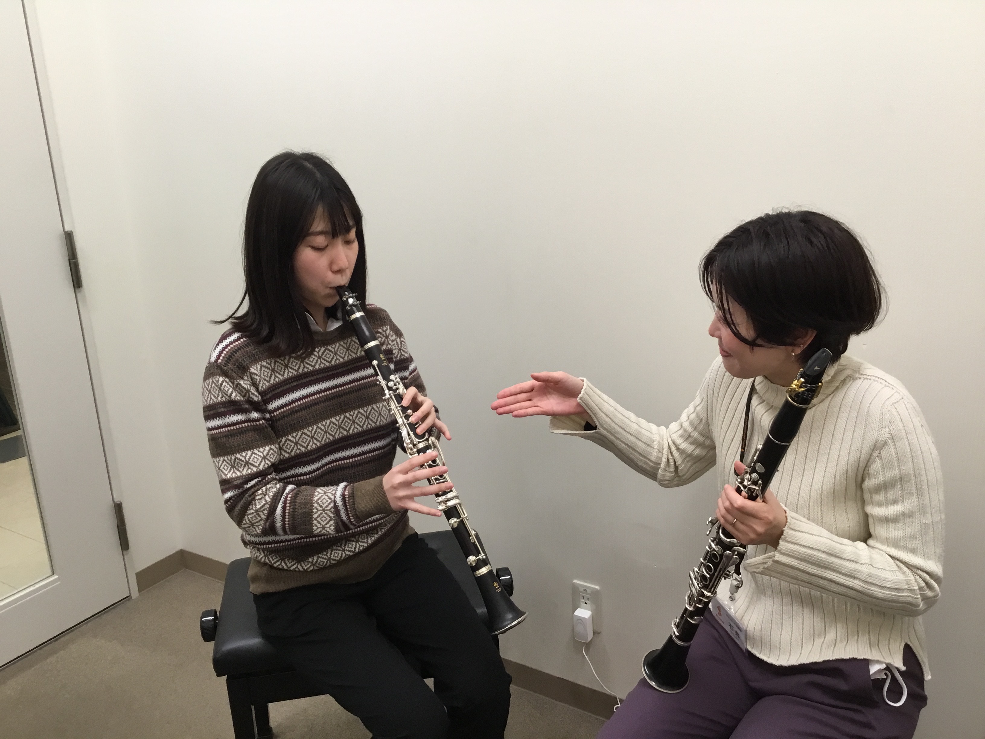 音楽教室 スタッフが体験 クラリネットレッスンレポート イオンモール幕張新都心店 店舗情報 島村楽器