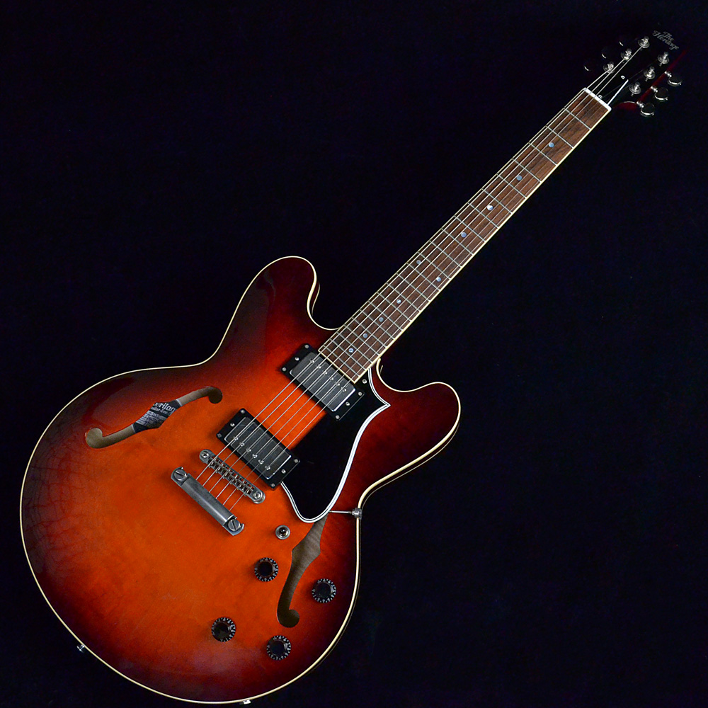 HeritageH-535 SEMI-HOLLOW CTM LTD Vintage Wineburst/JimmyWallace P.U. 