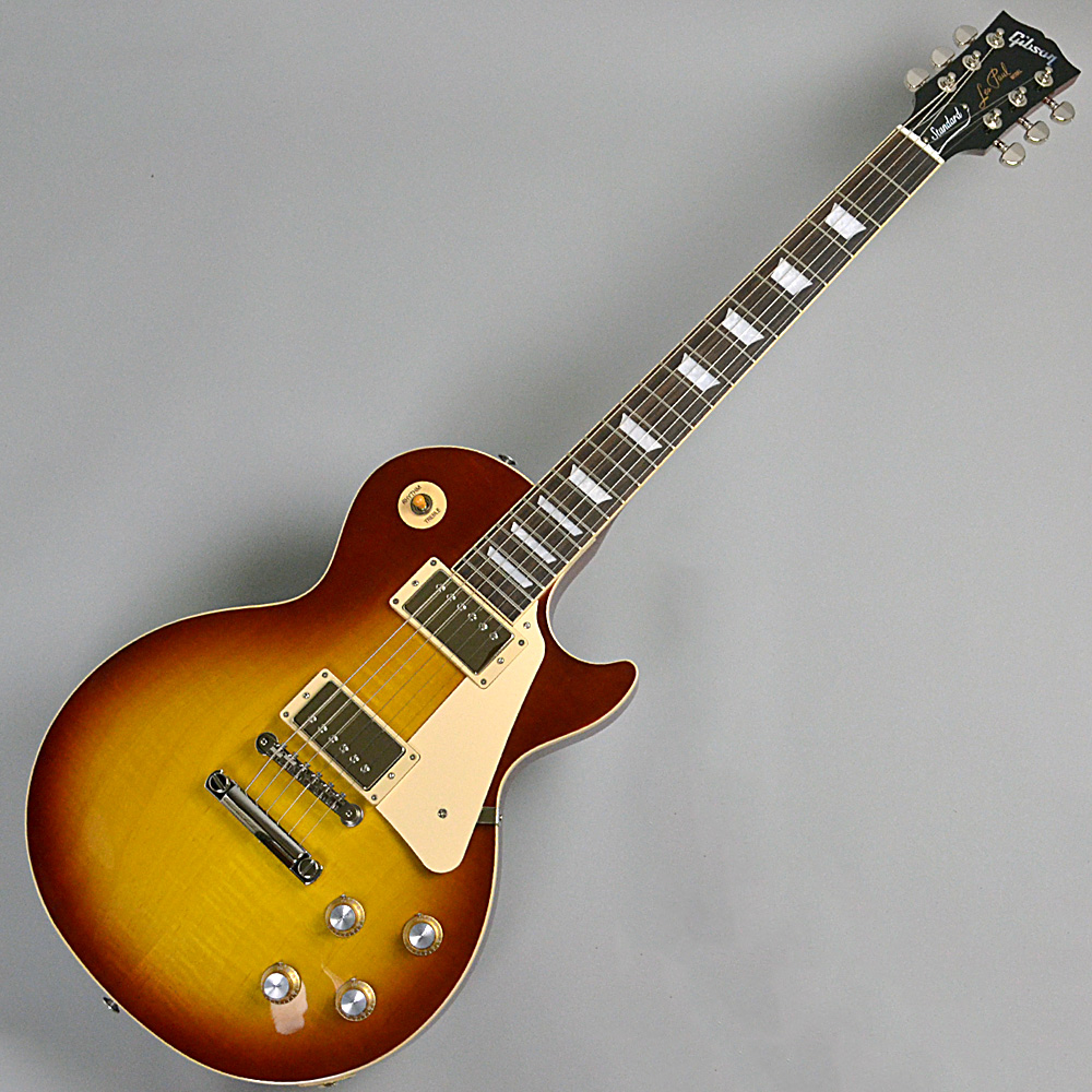 薄めのネックシェイプを持つ60年スタイルGibson Les Paul Standard '60s Iced Tea 