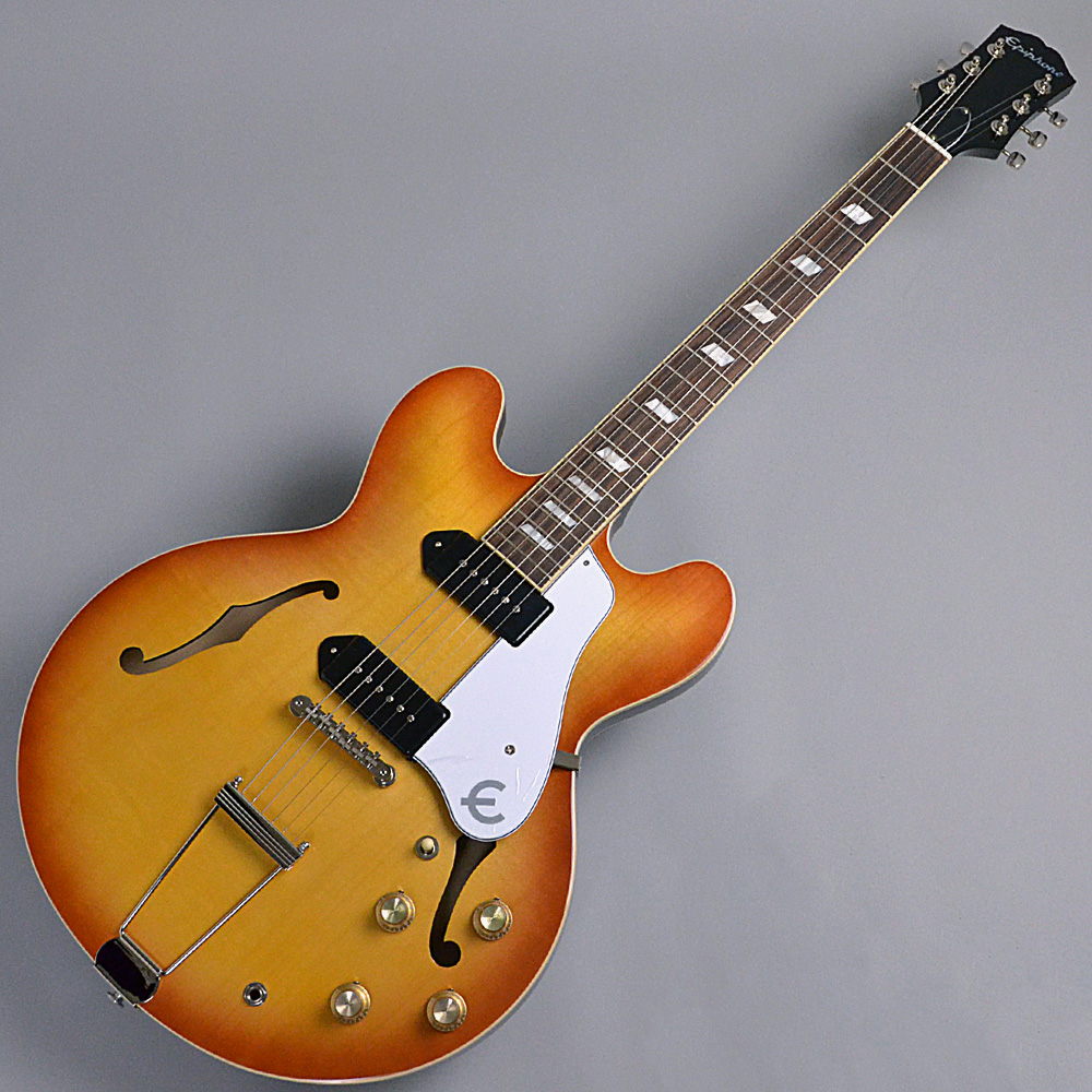 Epiphone Casinoが米国製で50年以上の時を経てついに復活！Epiphone Casino (USA Collection)　【Royal Tan】