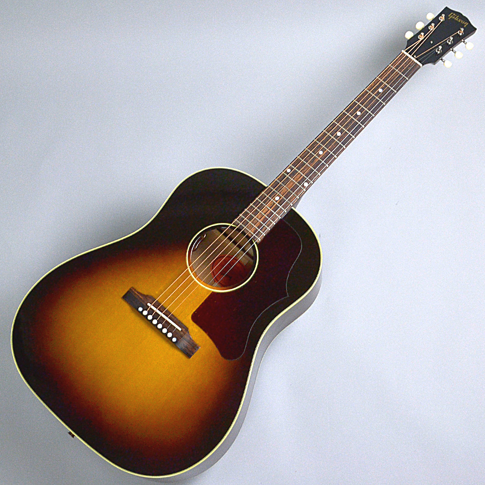 白いノブの三連ペグが懐かしい！Gibson 50s J-45 Original 