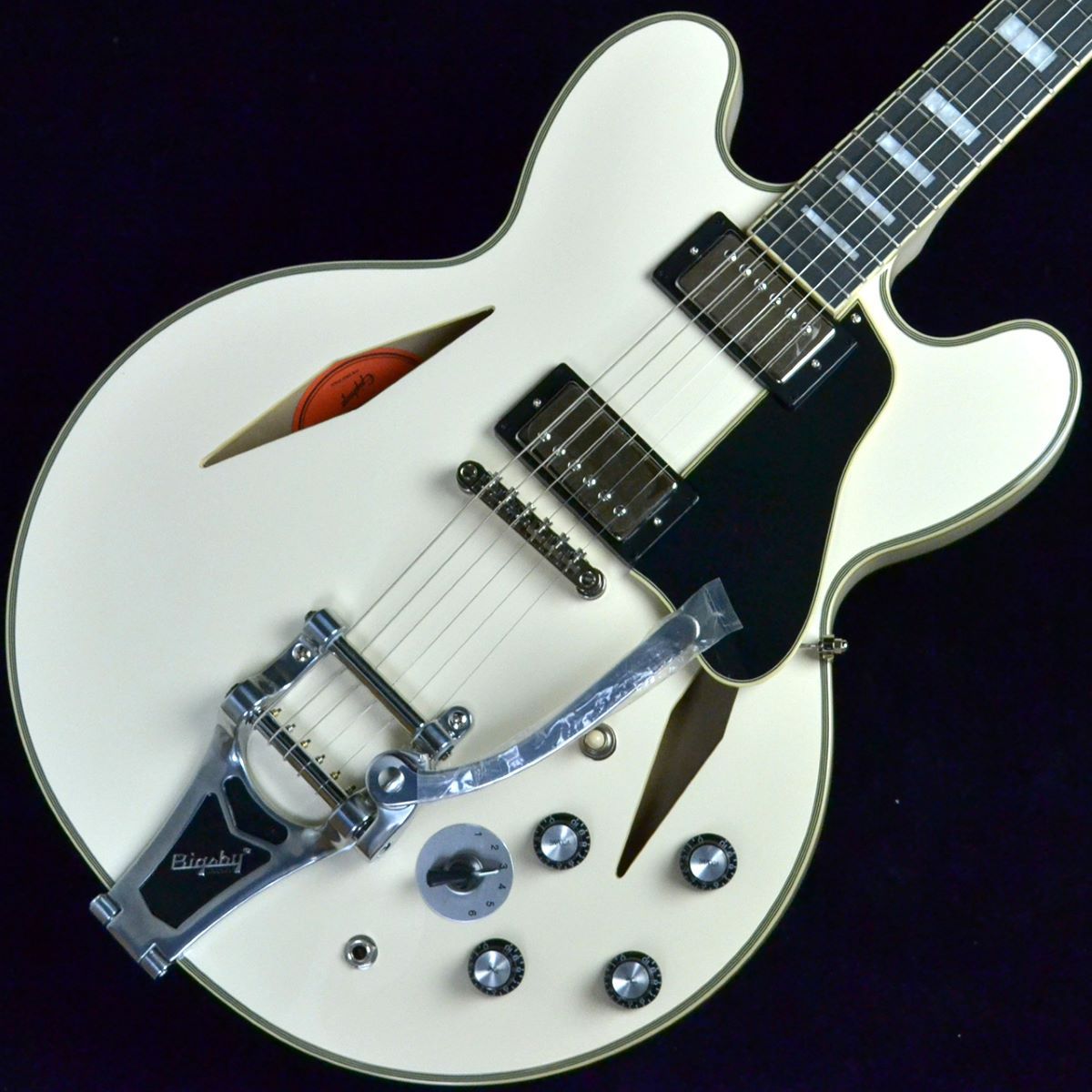 Epiphone Ubukata ES-355 Ver.02 Classic White