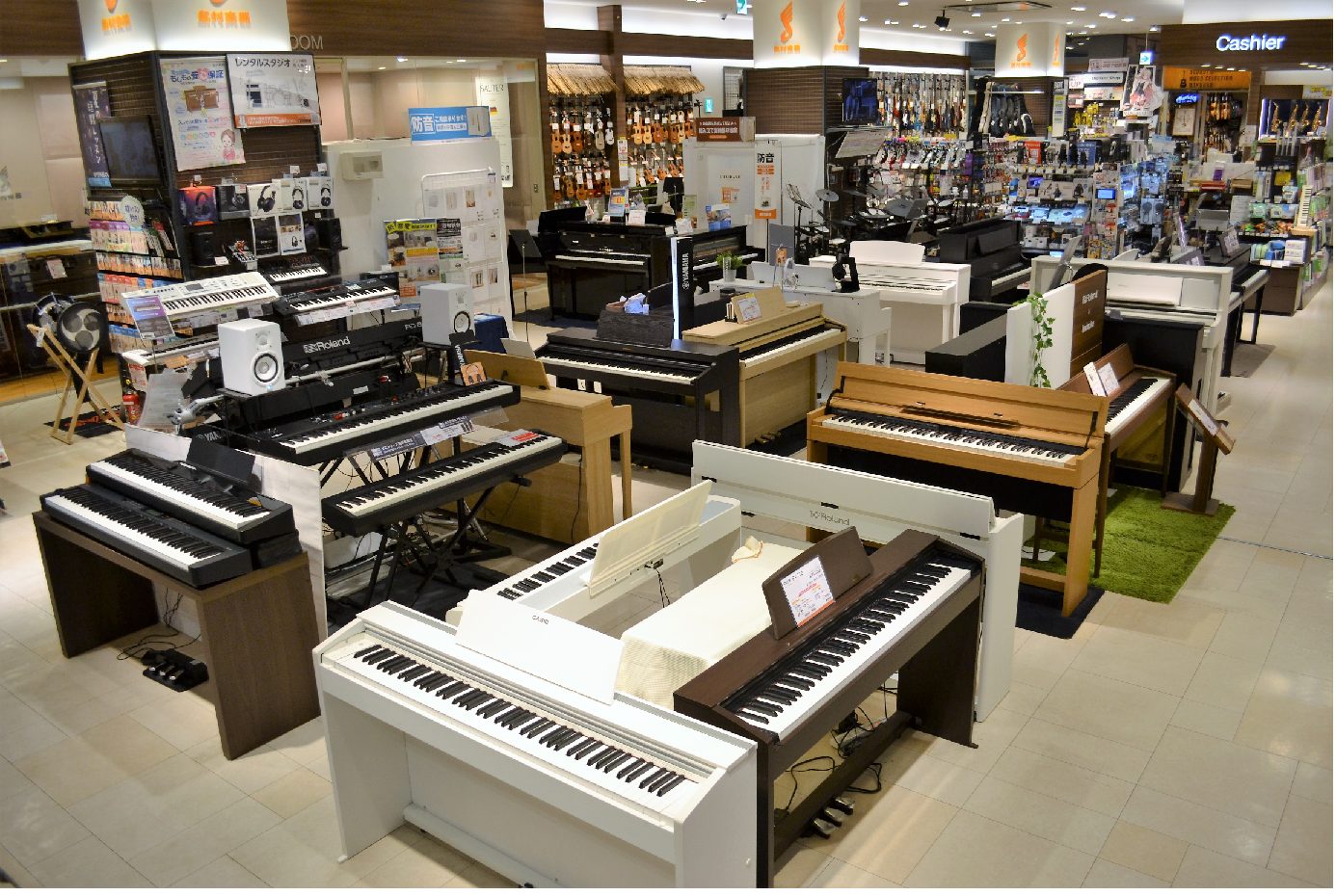 　 CONTENTS電子ピアノなら幕張新都心店へ！店頭展示電子ピアノRoland電子ピアノ展示機種　YAMAHA電子ピアノ展示機種KAWAI電子ピアノ展示機種CASIO電子ピアノ展示機種アクセス　日本最大級のイオンモール幕張新都心電子ピアノなら幕張新都心店へ！ 2025年4月26日(日)～5/6(火 […]