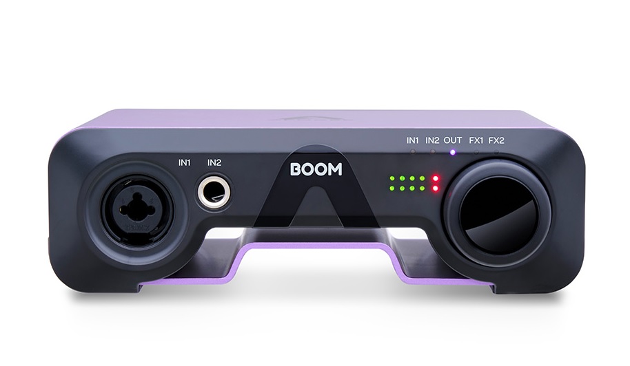 オーディオインターフェースBOOM
