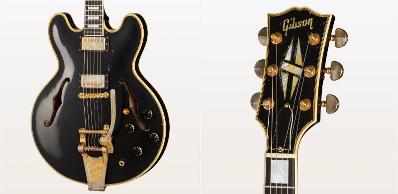 Gibson CustomKeith Richards 1960 ES-355 Collector’s Edition, Signed Label