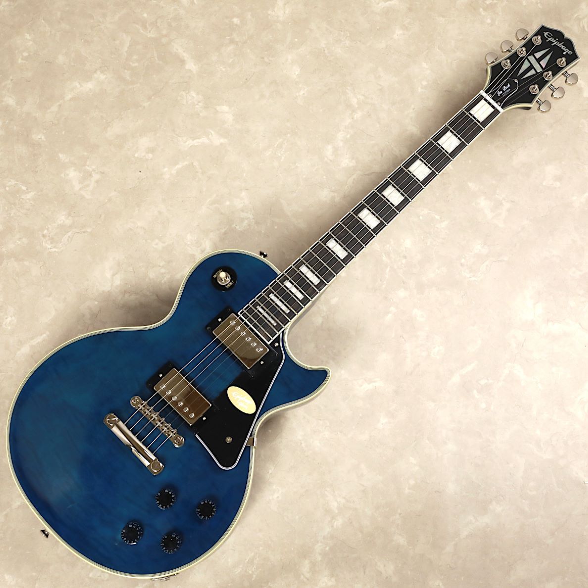 Epiphone Les Paul Custom Quilt Viper Blue 島村楽器限定