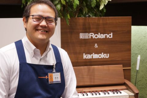 スタッフ写真 電子ピアノ,エレキギター・ベース 岸本