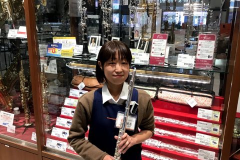スタッフ写真 管楽器、教育楽器 清水