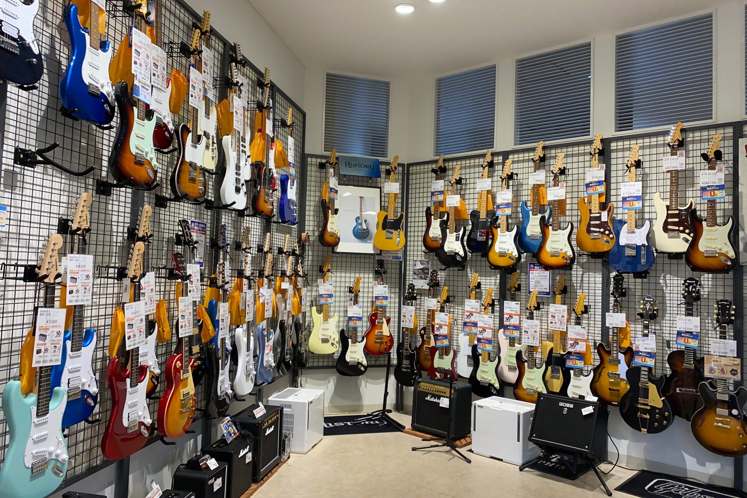 【エレキギター総合案内】愛媛県、松山市のギター選びは島村楽器エミフルMASAKI店へ！