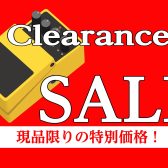 【クリアランスセール】現品限り！展示品マルチエフェクター大幅値下げ中！【セブンパーク天美店】