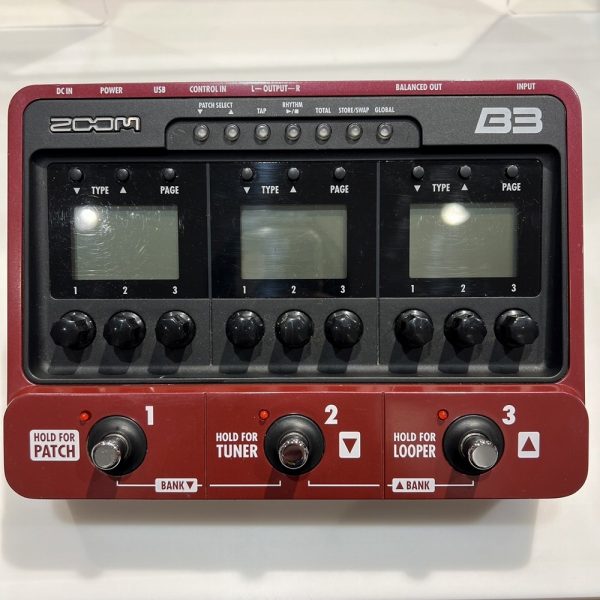 【zoom】B3/ベース用マルチ<br />
￥9,900(税込)