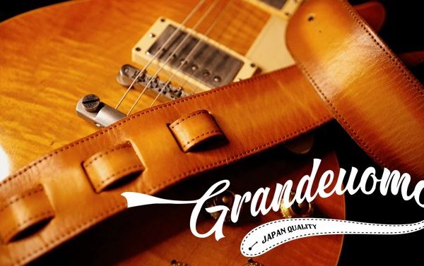 【取り扱い開始！】一生育てるギターストラップ「Grande uomo」<br />
