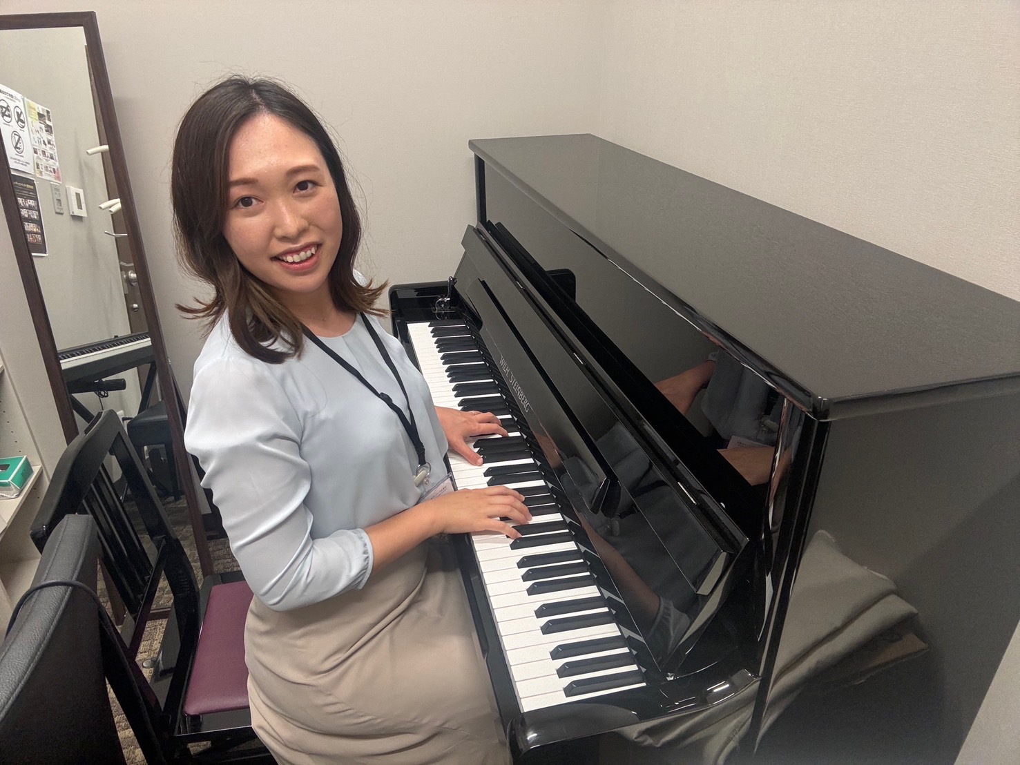 ピアノインストラクター浅沼　ゆう