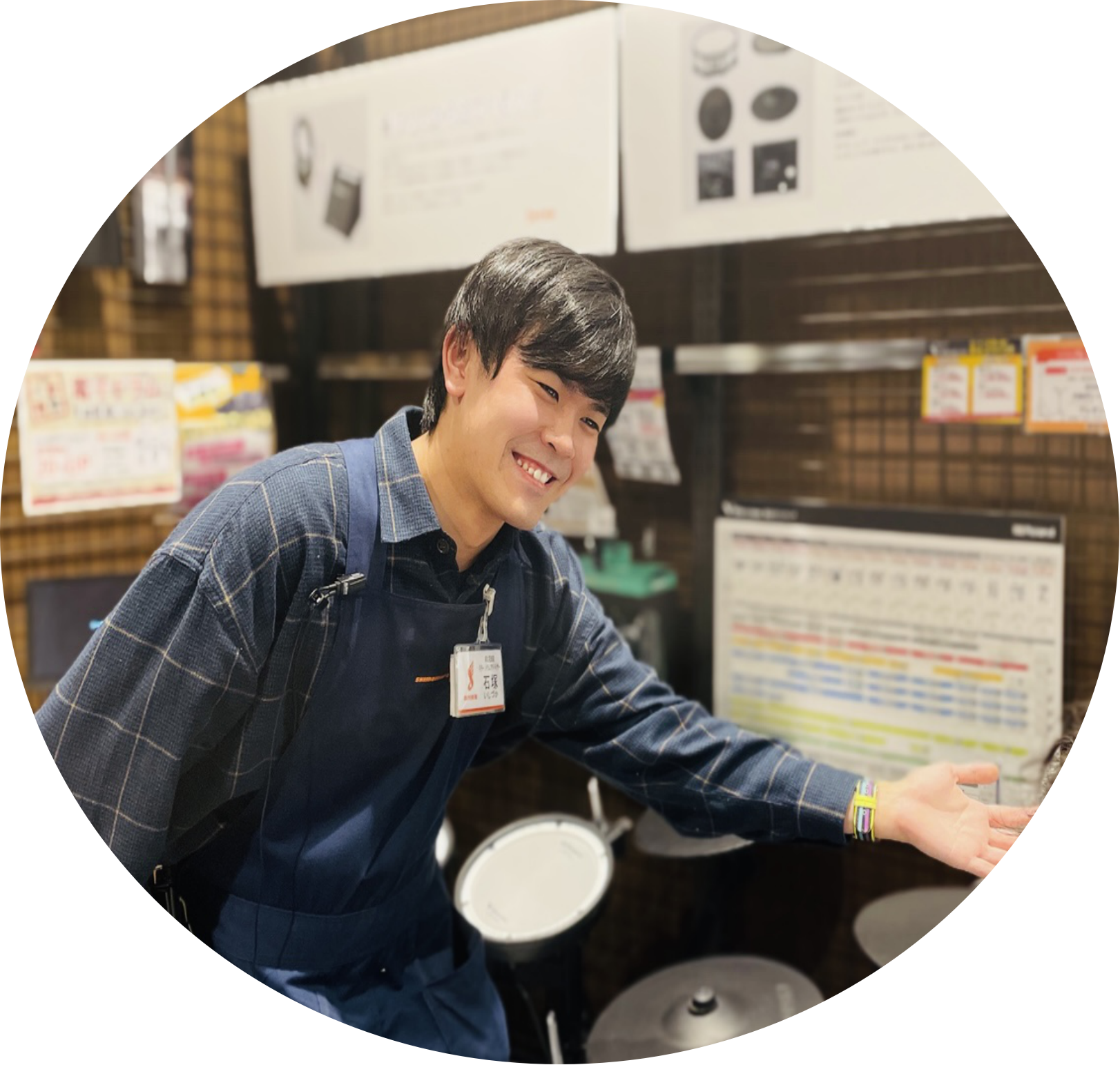 ドラム上級アドバイザー・ギターアドバイザー石塚（いしづか）