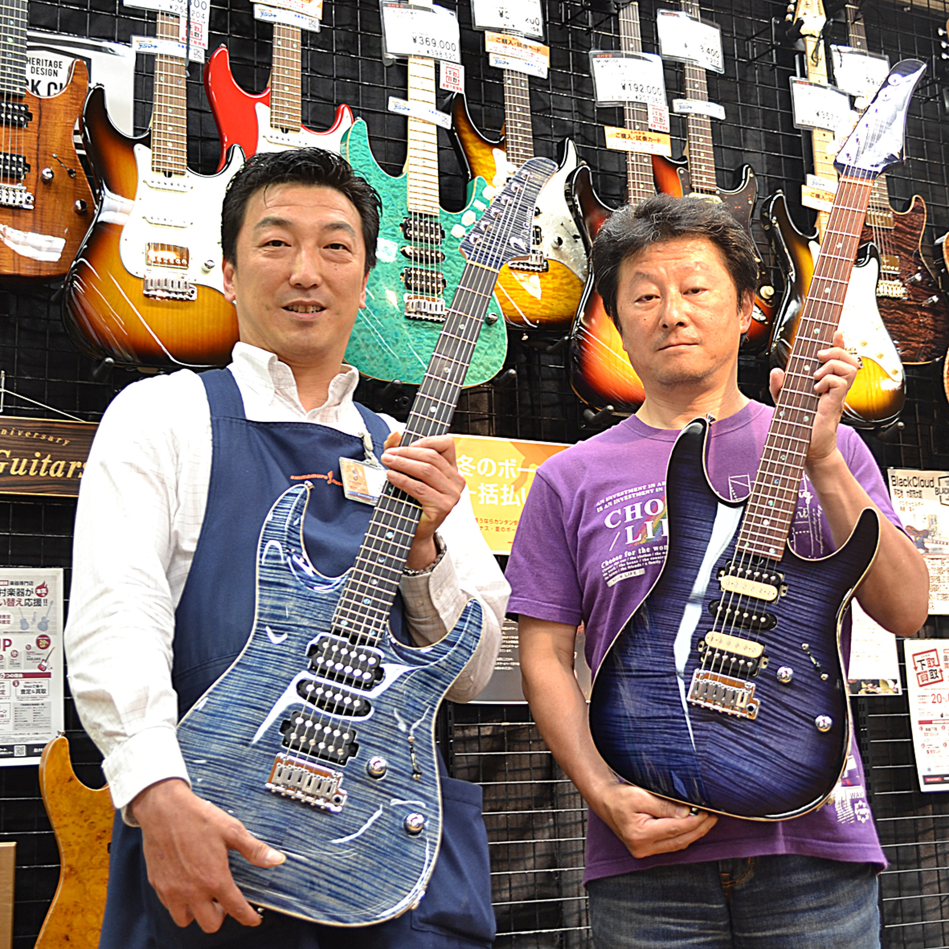 *T’s Guitars高橋代表オススメ品を緊急入荷！ 地元T'sguitars高橋代表が直々にオススメ品を持っていらしていただきました。そのサウンドの美しさとボディートップの杢で一発で仕入れ決定！ロックだけではなくフュージョンなどでも大活躍間違いなしの倍音成分をしっかり表現されたオススメ品です！  […]