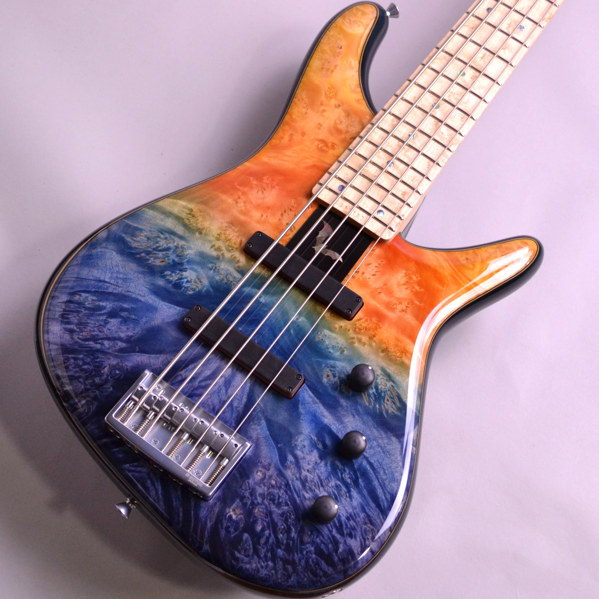 【信州ギター祭り】Sugi NB5M BM-PRM/ASH XC SunsetOceanblueコンセプトモデル