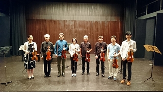 2019年6月に行われたコンサート（発表会）では<br />
バイオリンアンサンブルでパッヘルベルのカノンを演奏しました。