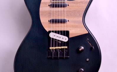 【SOLD】信州ギターの新鋭「SuzukaGuitarDesign」のフラッグシップモデル Tierra BD111のショップオーダーカラーSeethrough BlackMatt入荷