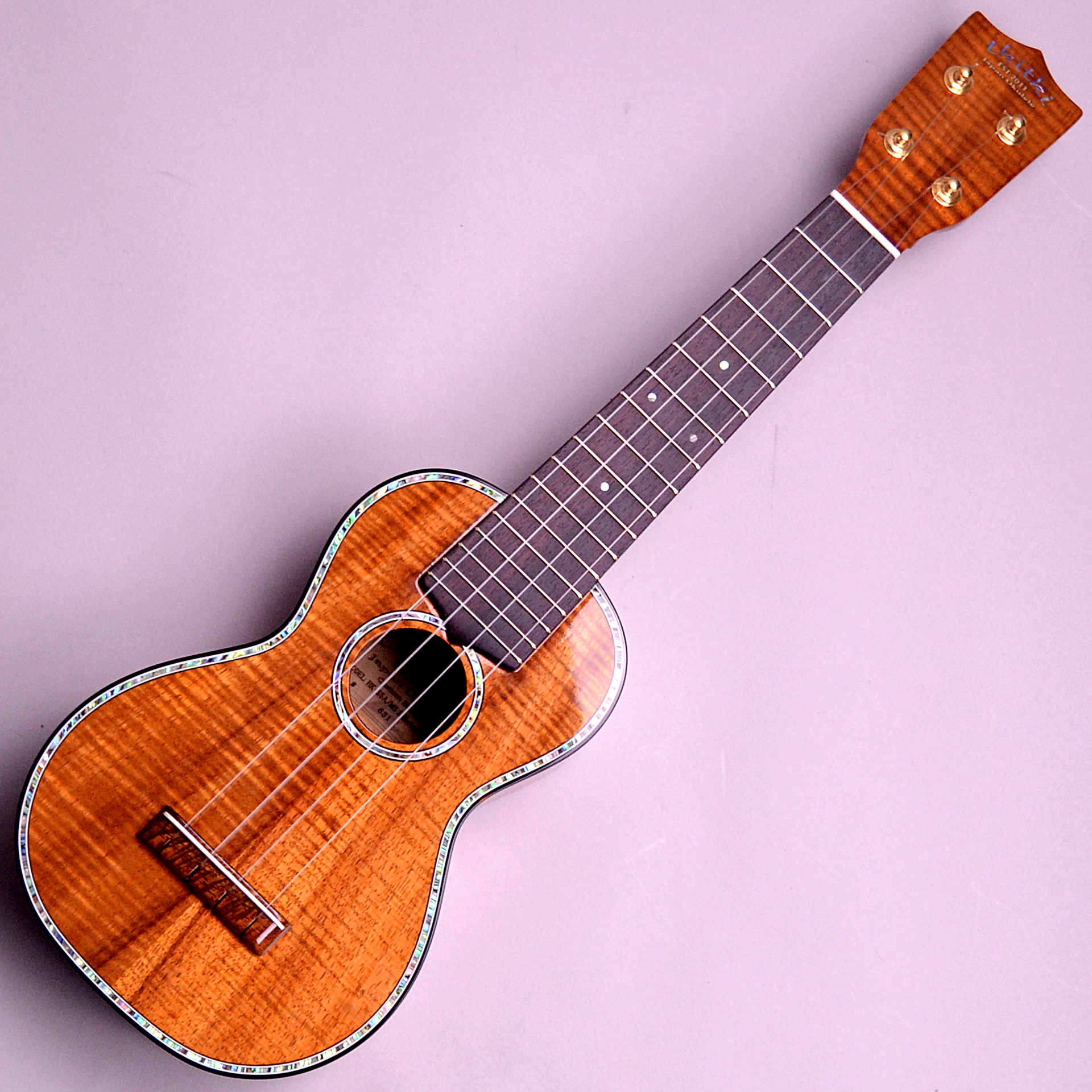 ソプラノウクレレtkitki ukulele 『HK-S5A/MS Selected5A 』#631