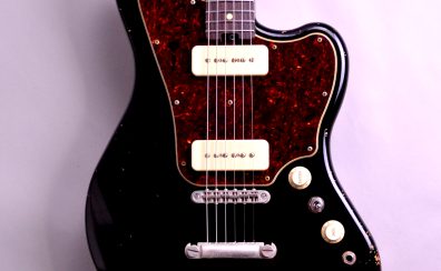 【入荷情報】Tsubasa Guitar Workshop The Jessy Alder BlackLightAged熟練の腕を持つ職人が製作した信州ギター新鋭ブランドのジャズマスタータイプ