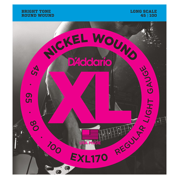 エレキベース弦【限定10個】D'Addario EXL170