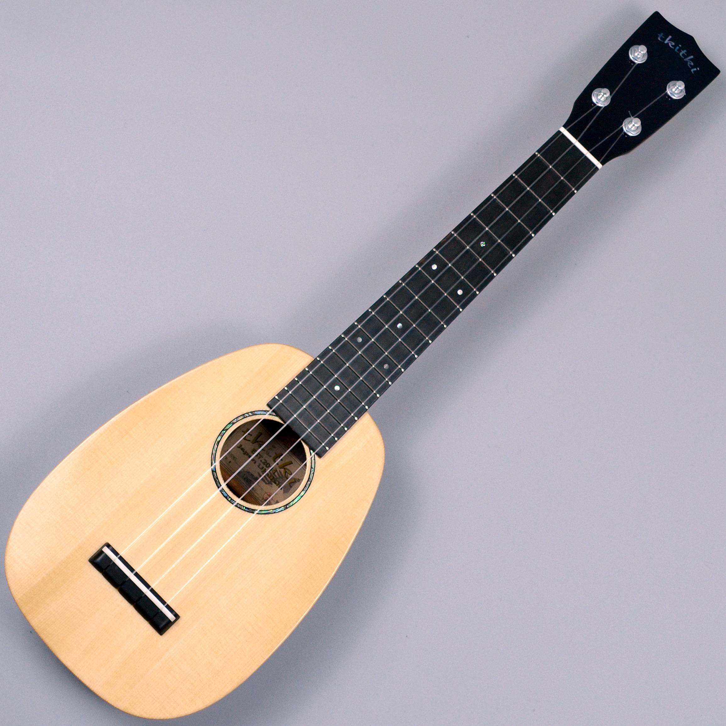 ソプラノロングネックウクレレtkitki ukulele SR-PL／E #1265