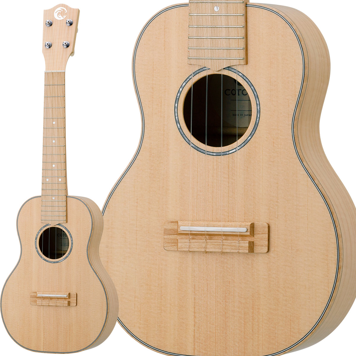 コンサートウクレレCOTONE CC104C (14Fジョイント)