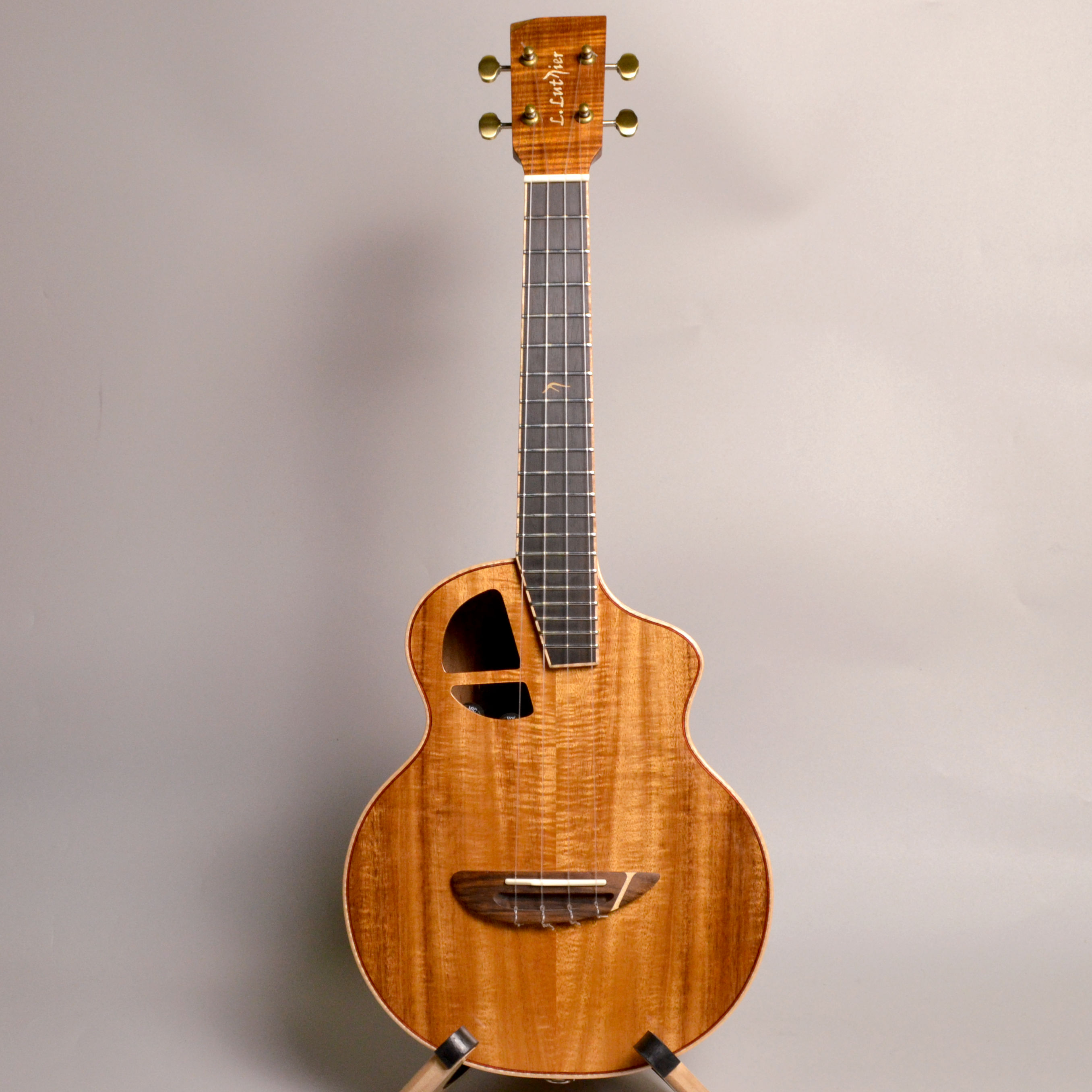 L.Luthier (エル・ルシアー)Le light Koa/w PU【コンサート／P.Uあり／オール単板】