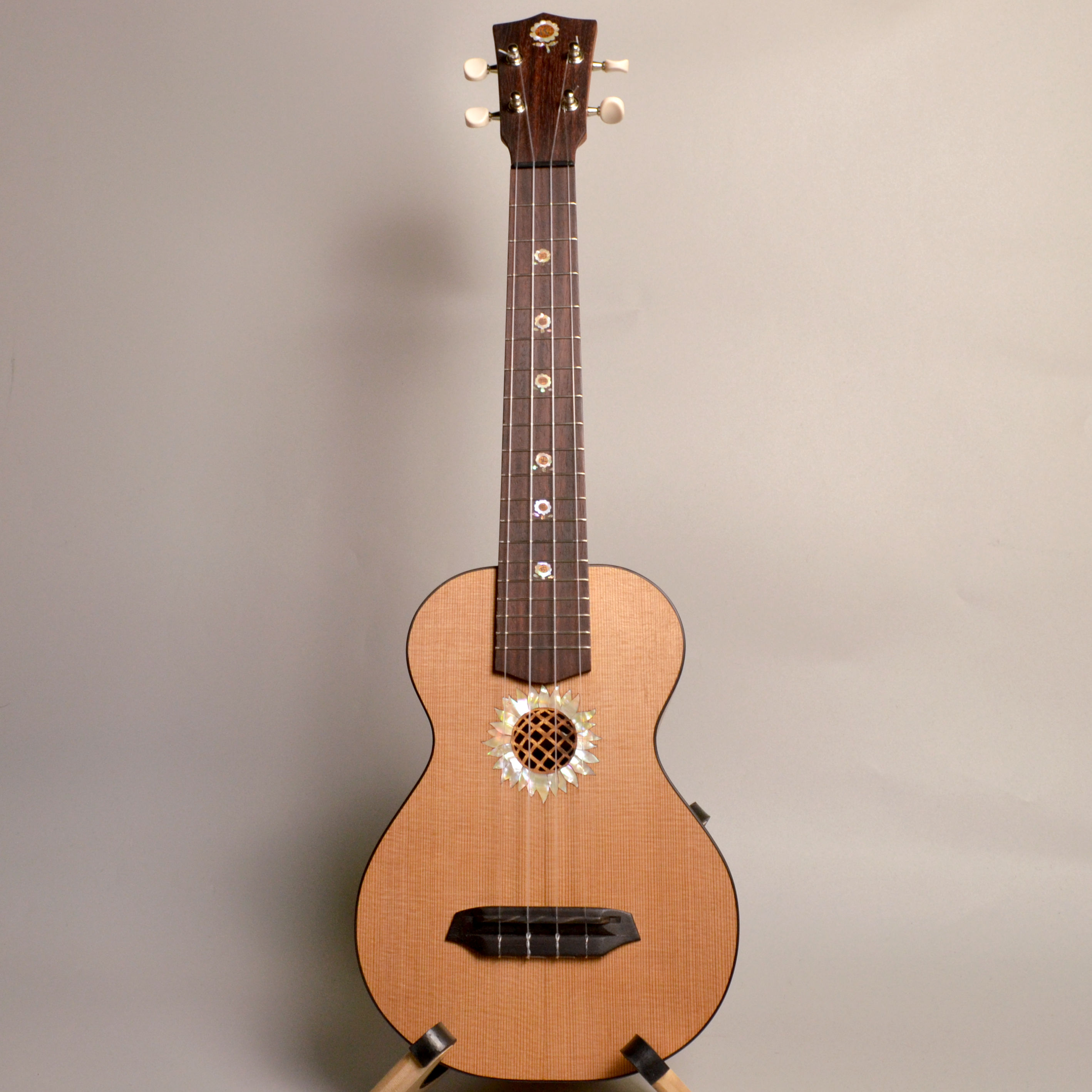 M's CRAFT Kai Ukulele (エムズクラフト／カイウクレレ)MC-Sunflower/MS #343 【コンサート／埼玉県飯能市／ダブルサイドポート】