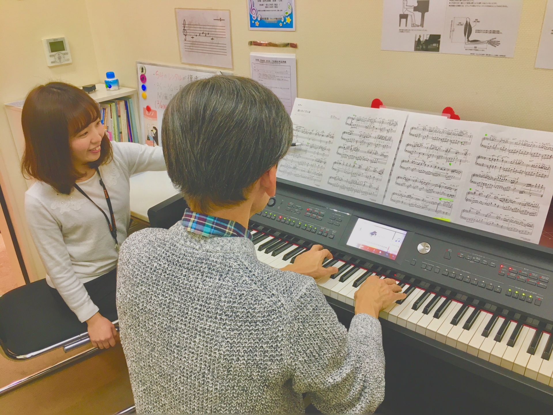 大人のピアノ教室 レッスン風景 Vol 2 フレンテ南大沢店 店舗情報 島村楽器