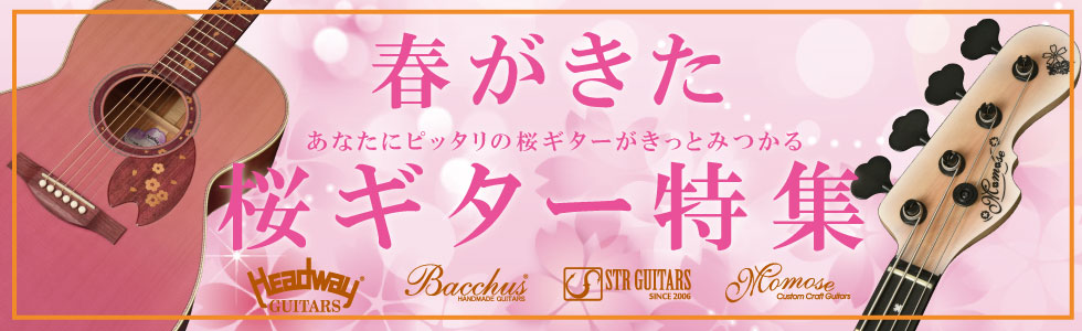 *桜を使ったギターの制作 ディバイザーでは積極的に日本の木「和材」を使用したギターを制作しています。その中でも特に日本人に馴染み深い「桜」はこれまでにエレキギター・アコースティックギター・エレキベースほか色々な楽器に使われました。 島村楽器フレンテ南大沢店ではそんな桜材を用いた桜ギターフェアを行いま […]