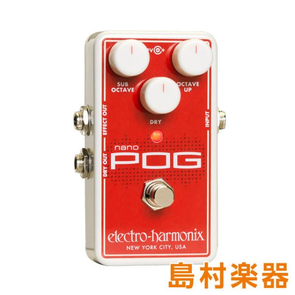 Electro Harmonix nano POG<br />
現品限りの特価品！<br />
￥37,170(税込)