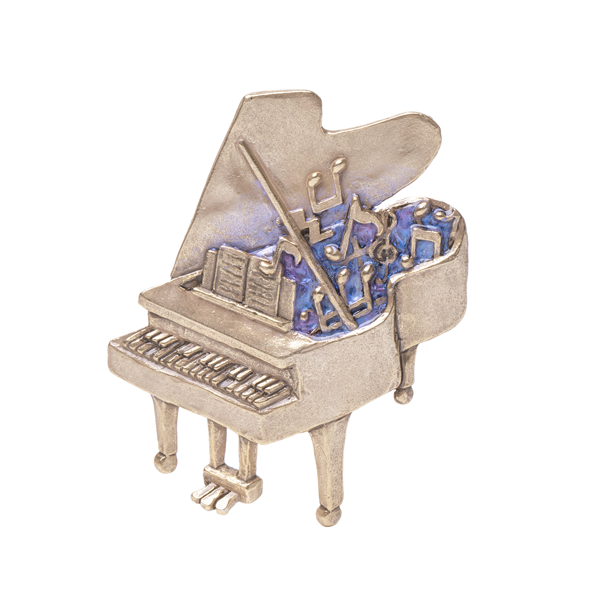 HOFMUSICAピアノホール ブローチ