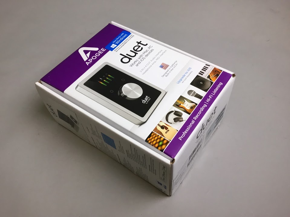 【DTM再入荷】Apogee Duet入荷しました！
